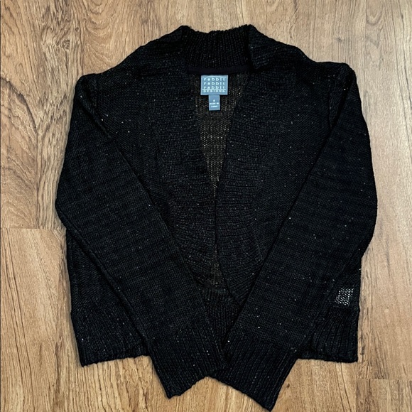 NWOT Rabbit Rabbit Rabbit Designs Knit Shrug - Picture 1 of 7